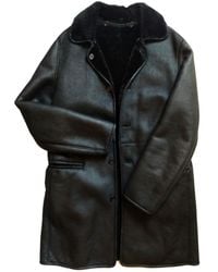 Marni Schaf Kurzmäntel - Schwarz