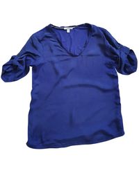 Burberry Silk T-shirt - Blue