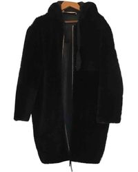 Marni Schaf Mäntel - Schwarz