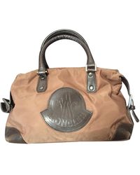 Moncler Sac à main en Synthétique Marron