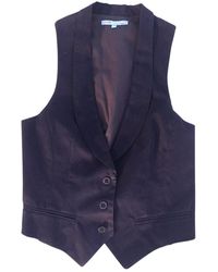 Maje \n Brown Cotton Jacket