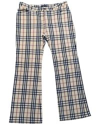 Burberry Straight Jeans - Natural