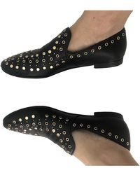 Sandro Leder Mokassins - Schwarz