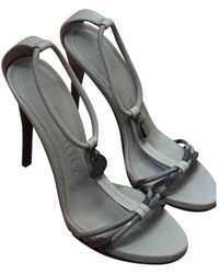 Burberry Grey Heels