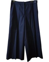 Chanel Pantaloni larghi - Blu