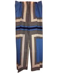 Moncler Pantalons en Soie Blanc