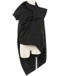 Rick Owens Jacke Baumwolle Schwarz