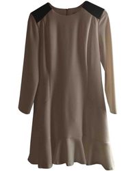 Sandro Wolle Kleider - Weiß