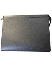 Louis Vuitton Voyage Leder Taschen - Schwarz