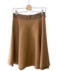 Moncler Jupe mi-longue en laine - Neutre