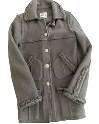 Chanel Abrigo de Lana - Multicolor