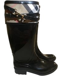 burberry rain boots womens gold