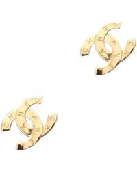 Chanel Pendientes CC - Metálico