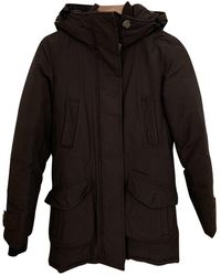Woolrich Mantel en Synthétique Marron