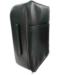 Louis Vuitton Vintage Green Leather Bag