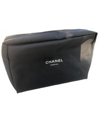 Chanel Neceser de Lona - Negro