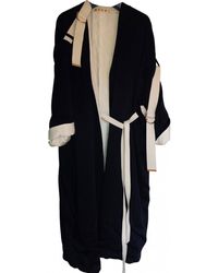 Marni Cappotto in Seta - Nero