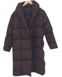 Moncler Mantel en Polyester Marron