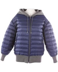 Burberry Abrigo en sintético azul \N - Multicolor