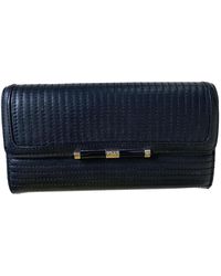 Diane von Furstenberg Leder Portemonnaies - Schwarz