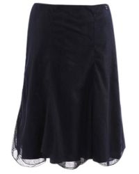 Chanel Halblang Rock - Schwarz