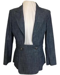 Chanel Giacca in Denim - jeans Blu