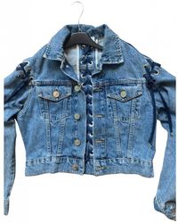 Sandro Jacke Denim - Jeans Blau