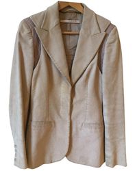 Stella McCartney Vest \N en Coton Beige - Multicolore