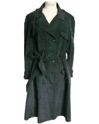 Chanel Gabardina de Seda - Negro