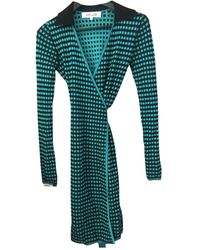 Diane von Furstenberg Midi kleid - Grün