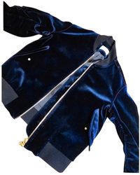 Sandro Spring Summer 2020 Samt Blazer - Blau