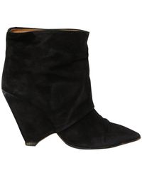 Maison Margiela Stivaletti in scamosciato nero \N