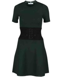 Sandro Fall Winter 2018 Mini kleid - Grün