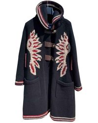 Chanel Abrigo en cachemira - Azul