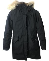 Canada Goose Rossclair Black Polyester Coat