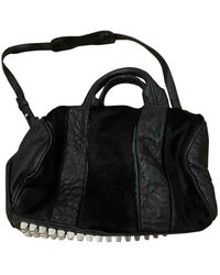 Alexander Wang Rockie Kalbsleder in pony-optik Handtaschen - Schwarz