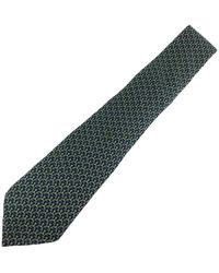 Hermès Seide Krawatten - Grün