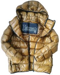 Herno Mantel en Polyester Jaune