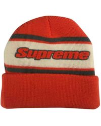 Supreme Sombrero. Gorros en sintético naranja