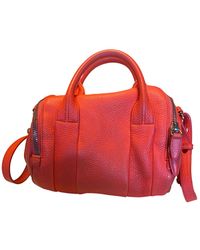 Alexander Wang Rockie Leder Handtaschen - Orange
