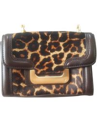 Diane von Furstenberg Leder Cross body tashe - Braun