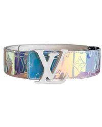 Louis Vuitton Cinturón en metal plateado Shape - Multicolor