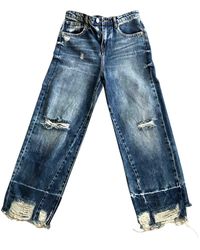 Maje Spring Summer 2018 Blue Cotton Jeans