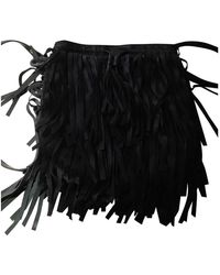 Sandro Leder Handtaschen - Schwarz