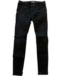 Burberry Black Cotton - Elasthane Jeans