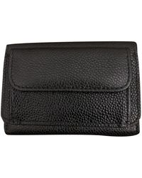 Max Mara Atelier Leather Wallet - Black