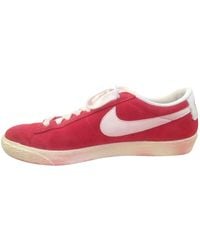 nike blazer rust pink trainers