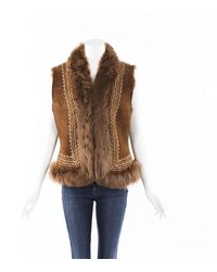 Max Mara Shearling Jacket - Brown