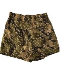 Burberry Synthetic Shorts - Green
