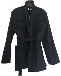 Étoile Isabel Marant Chaqueta en lana marino \N - Multicolor